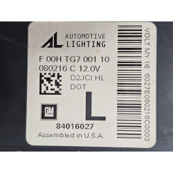 84016027 Chevrolet Volt Left LED Headlight 2016-2019 23258168