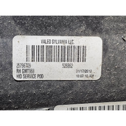 25809593 GMC Acadia Right Xenon Headlight 2007-2012 25826766