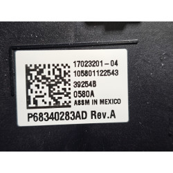 68340283AD Dodge Ram 1500 Radio AC Heater Temperature Climate Control Panel