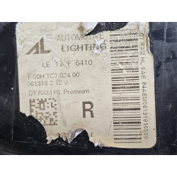 68316084AE Dodge Ram 1500 Right Full LED Dynamic AFS Bi-LED Headlight