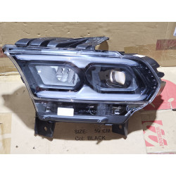 68433783AD Dodge Durango Left Full LED Premium Black Headlight 2021-2026