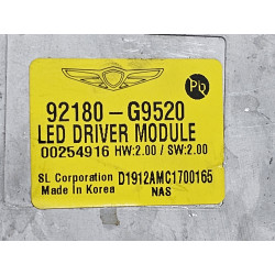 92101-G9500 Hyundai Genesis G70 Left Full LED Headlight 2022-2024