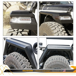 Jeep Wrangler Textured Steel Inner Fender Flares 2018-2026 | Gladiator