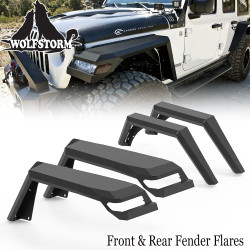 Jeep Wrangler Textured Steel Inner Fender Flares 2018-2026 | Gladiator