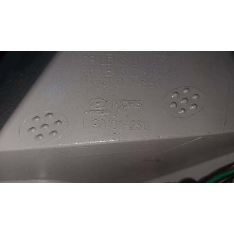 Hyundai Tucson Left Tail Lamp 2010-2011