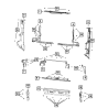 68468210AA Jeep Grand Cherokee Radiator Upper Air Baffle Cover Seal