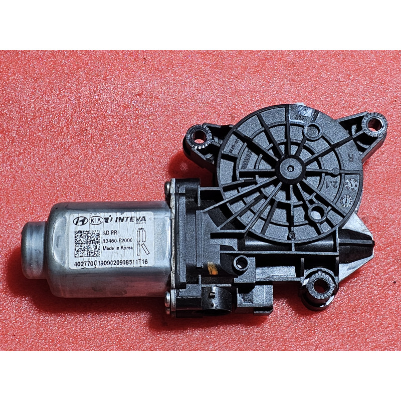 83460-F2000 Hyundai Elantra Right Door Window Regulator Motor 2016-2020