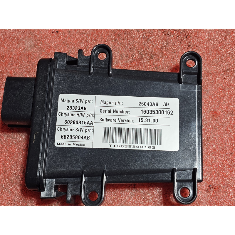 68285804AB Dodge Durango Headlight Leveling Module 2017-2020 68280815AA