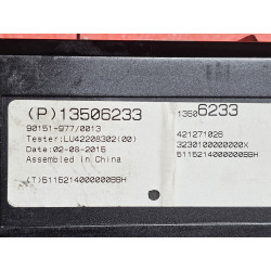 13506233 Cadillac XTS Heater Control Module 2015-2016