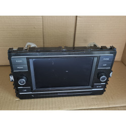 5G6035868 Volkswagen Atlas Radio Media Receiver Display Screen Monitor