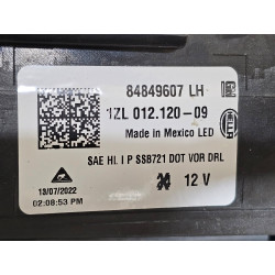 84849607 Cadillac XT5 Left LED Headlight 2020-2026