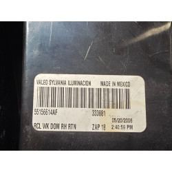 55156614AF Jeep Grand Cherokee Right Tail Lamp 2005-2009 55156614AH
