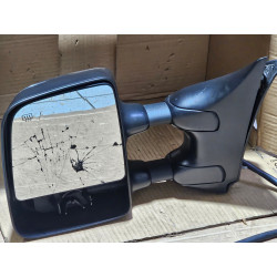 96302-ZR30E Nissan Titan Left Power Towing Trailer Chrome Mirror (9-wire)