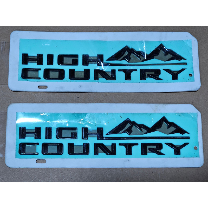 23400396 Chevrolet Silverado Front Fender Emblem (black) 2019-2026 84230298