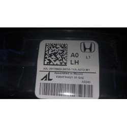 HONDA ACCORD LEFT LED TRUNK INNER TAIL LAMP 2018-2019 34155-TVA-A013-M1
