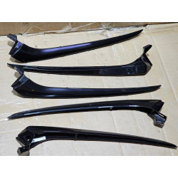 33152-3A1-A01 Honda CR-V Left Headlight Molding Trim (black Chrome)