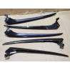 33152-3A1-A01 Honda CR-V Left Headlight Molding Trim (black Chrome)