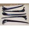 33152-3A1-A01 Honda CR-V Left Headlight Molding Trim (black Chrome)