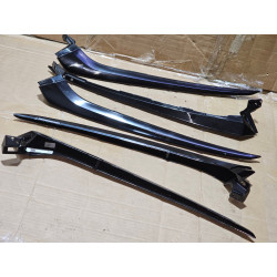 33152-3A1-A01 Honda CR-V Left Headlight Molding Trim (black Chrome)