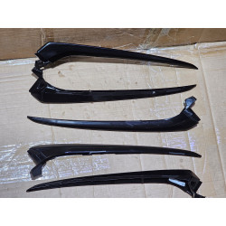 33102-3A1-A01 Honda CR-V Right Headlight Molding Trim (black Chrome)