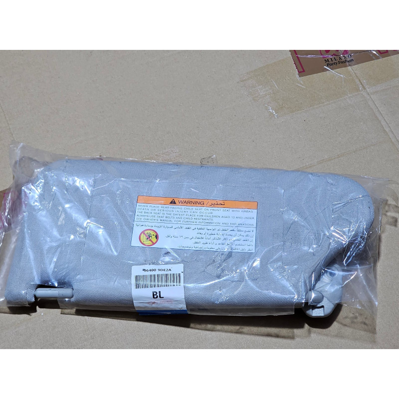 96400-9DE2A Nissan Maxima Right Overhead Sun Visor Shade Cover 2016-2023