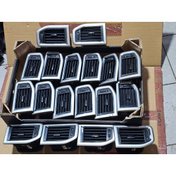 68761-EZ10A Nissan Titan XD Left Outer Dash Air Vent Chrome Bezel 2016-2021