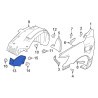 63844-EZ00A Nissan Titan XD Front Right Fender Liner Extension Protector