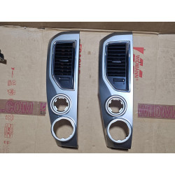 68751-EZ10A Nissan Dash Center Left Trim Bezel Air Vent Grille (chrome)