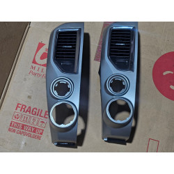68751-EZ10A Nissan Dash Center Left Trim Bezel Air Vent Grille (chrome)
