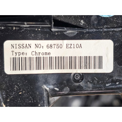 68750-EZ10A Nissan Dash Center Right Trim Bezel Air Vent Grille (chrome)