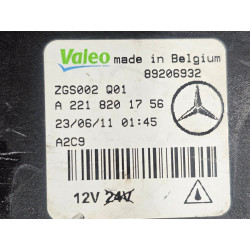A2518852923 Mercedes-Benz R-Class W251 Left LED Daytime Running Fog Lamp