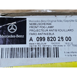 A0998202800 Mercedes-Benz GLB Left LED Fog Lamp 2020-2025