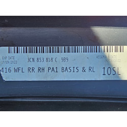 3CN853818C Volkswagen Atlas Rear Right Wheel Fender Flare Molding 2020-2025