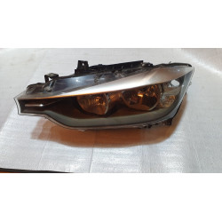 63117259549 BMW 3 Series Left Halogen Headlight 2011-2015