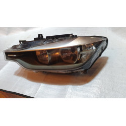 63117259549 BMW 3 Series Left Halogen Headlight 2011-2015