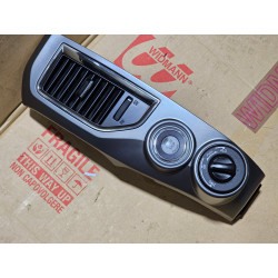 68751-EZ40A Nissan Titan Dash Center Left Trim Bezel Air Vent Grille (dark