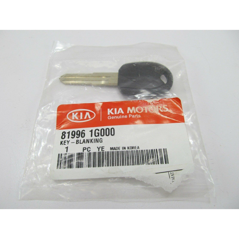 KIA RIO UNCUT Key Blank 2005-2011 819961G000 81996-1G000