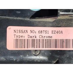 68751-EZ40A Nissan Titan Dash Center Left Trim Bezel Air Vent Grille (dark