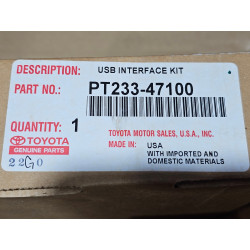 PT233-47100 Toyota Prius USB / Ipod Radio Media Interface Module 2009-2013