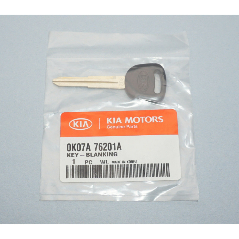 KIA SPORTAGE UNCUT MASTER KEY BLANK 2001-2002 0K07A76201A 0K07A-76201A