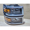 4078972C91 Chevrolet Silverado 4500 HD Right Mid Halogen Headlight (chrome)