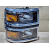 4078972C91 Chevrolet Silverado 4500 HD Right Mid Halogen Headlight (chrome)