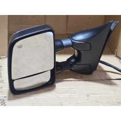 96302-ZR30E Nissan Titan Left Chrome Towing Mirror (9-wire) 2004-2015