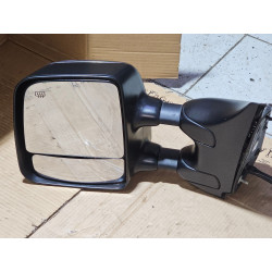 96302-ZR30E Nissan Titan Left Chrome Towing Mirror (9-wire) 2004-2015