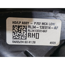 RL34-13E014-AF Ford F-150 Right LED Headlight 2024-2026 ML3A-13B626-AD