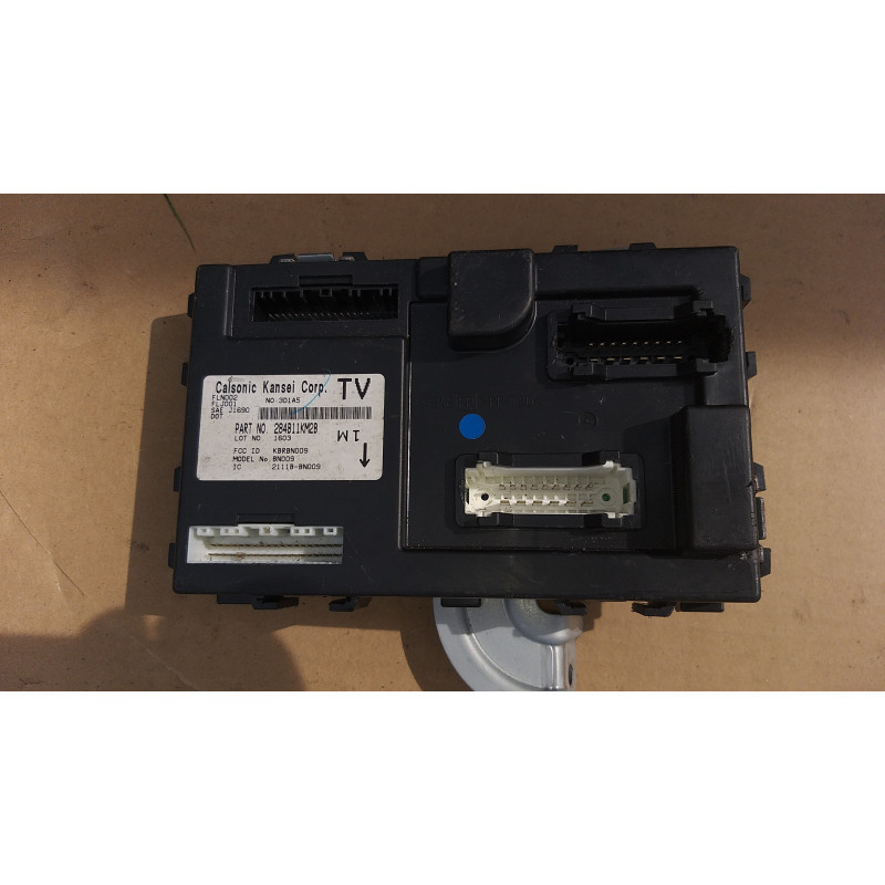 NISSAN JUKE BODY CONTROL MODULE 2011-2013 284B11KM2B 2111B-BN009