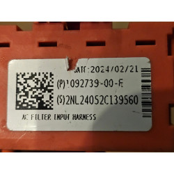 1092739-00-E Tesla Model 3 High Voltage Battery AC Filter Wiring Harness