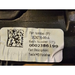 1624716-00-A Tesla Model 3 Front Dash Instrument Panel Finisher Cover Trim