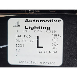 63177162739 BMW Z4 Left Fog Lamp 2002-2008