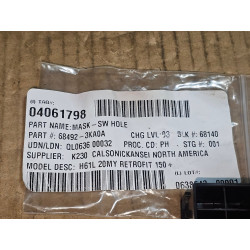 NISSAN Lower Panel Hole Cover 2013-2024 68492-3KA0A 684923KA0A 68492-5HA0A NEW